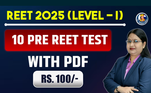 REET Level-1 (Eligibility Test) Test Series 2025 – Complete Syllabus